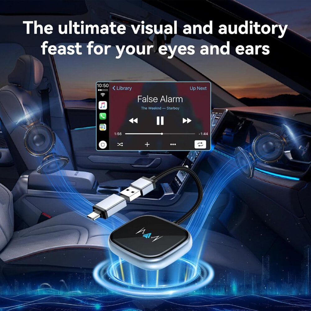 NEW Wireless Android Auto Adapter - Picture 4 of 7
